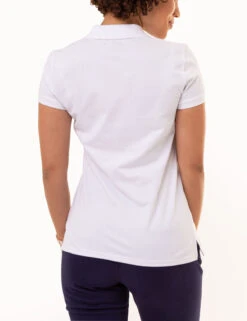 U.S. Polo Assn. SOLID PIQUE POLO SHIRT -Modern Wear Shop 214894ZH WHIT 1151