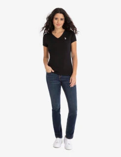 U.S. Polo Assn. V-NECK T-SHIRT -Modern Wear Shop 21492006 ANTR 6344