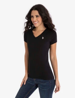 U.S. Polo Assn. V-NECK T-SHIRT -Modern Wear Shop 21492006 ANTR 6352