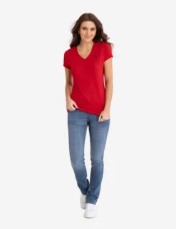 U.S. Polo Assn. V-NECK T-SHIRT -Modern Wear Shop 21492006 ERED 5648