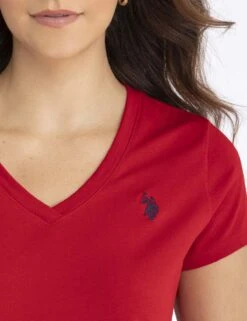 U.S. Polo Assn. V-NECK T-SHIRT -Modern Wear Shop 21492006 ERED 5654