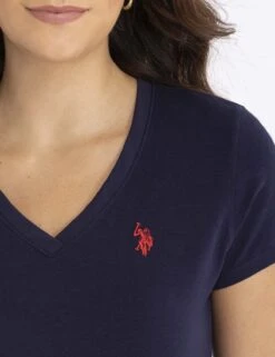 U.S. Polo Assn. V-NECK T-SHIRT -Modern Wear Shop 21492006 EVBL 5563