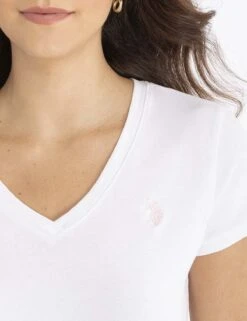 U.S. Polo Assn. V-NECK T-SHIRT -Modern Wear Shop 21492006 OPWH 5840