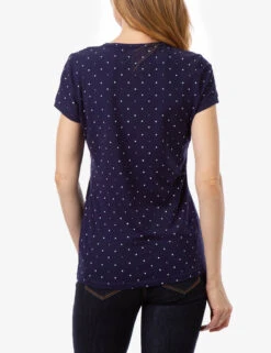 U.S. Polo Assn. DOT V-NECK T-SHIRT -Modern Wear Shop 21497006 NVPK 10704