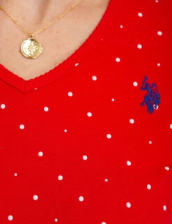 U.S. Polo Assn. DOT V-NECK T-SHIRT -Modern Wear Shop 21497006 RCRD 3 b48d3e81 c6b8 42b8 b851 9dd74ca6411d