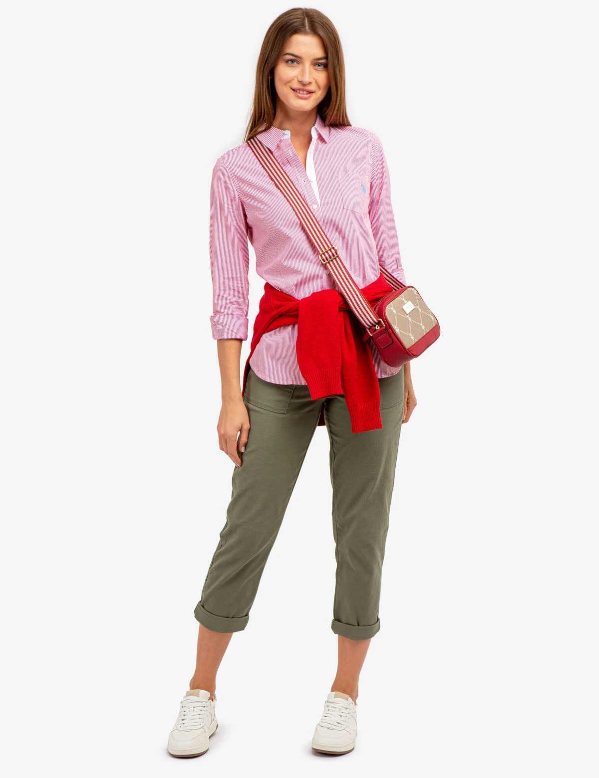 U.S. Polo Assn. STRIPED POPLIN LONG SLEEVE SHIRT 7 U.S. Polo Assn. STRIPED POPLIN LONG SLEEVE SHIRT - Image 5