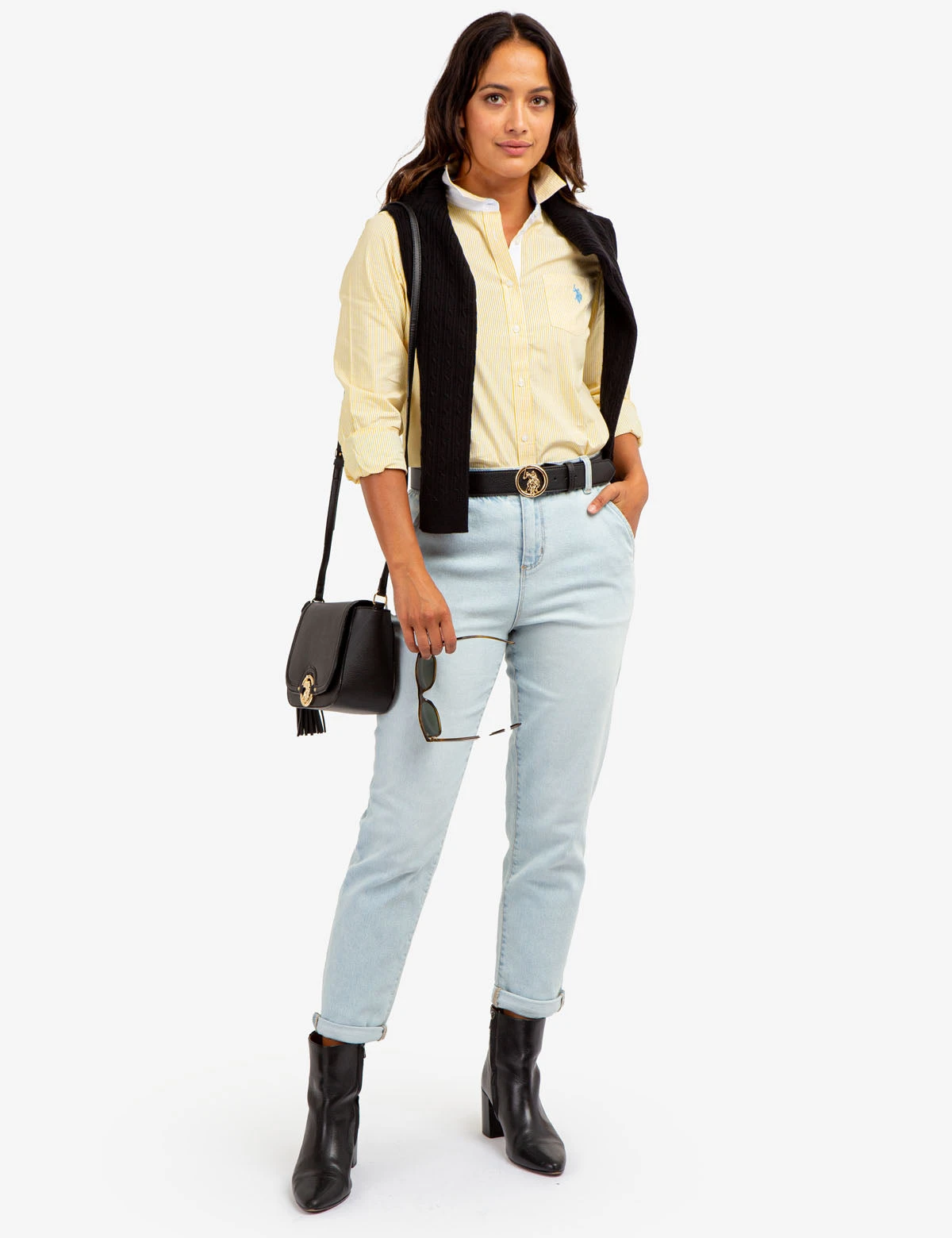 U.S. Polo Assn. STRIPED POPLIN LONG SLEEVE SHIRT 10 U.S. Polo Assn. STRIPED POPLIN LONG SLEEVE SHIRT - Image 8