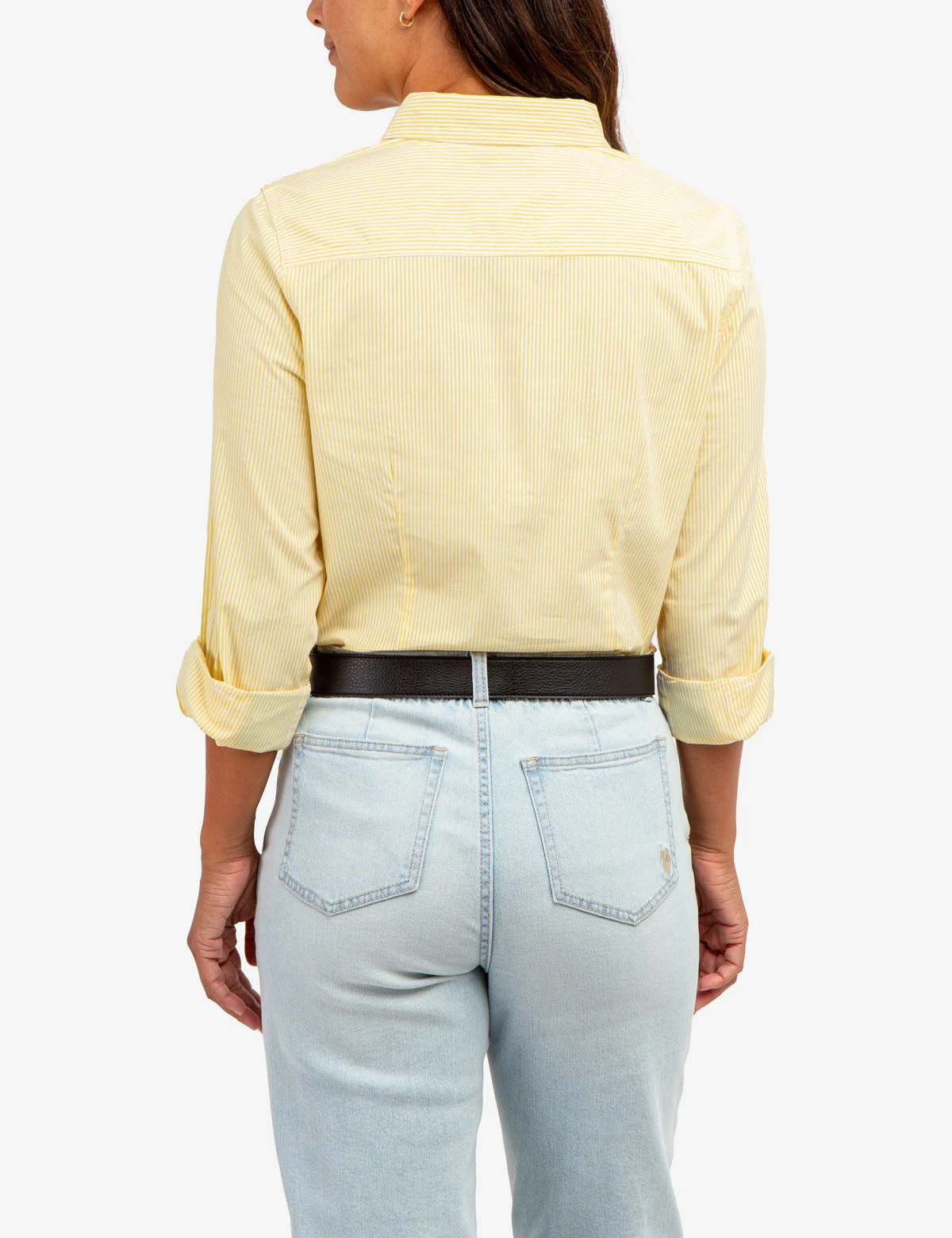 U.S. Polo Assn. STRIPED POPLIN LONG SLEEVE SHIRT 11 U.S. Polo Assn. STRIPED POPLIN LONG SLEEVE SHIRT - Image 9