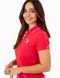 U.S. Polo Assn. TIPPED POLO DRESS -Modern Wear Shop 214980ZH WNTB 77383