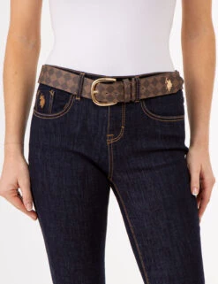 U.S. Polo Assn. LADIES 40MM SIGNATURE BELT -Modern Wear Shop 214982YI SLBU 77321