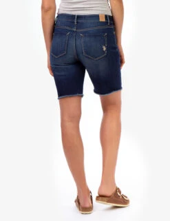 U.S. Polo Assn. DENIM BERMUDA SHORTS -Modern Wear Shop 215351DQ BLUE bot 13800