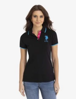 U.S. Polo Assn. TRIPLE CROWN SOLID POLO SHIRT