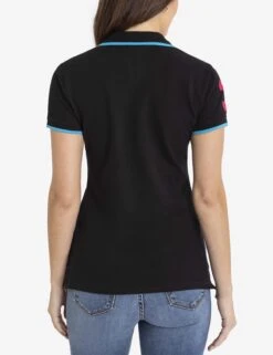 U.S. Polo Assn. TRIPLE CROWN SOLID POLO SHIRT -Modern Wear Shop 215399ZH BKBL 5600