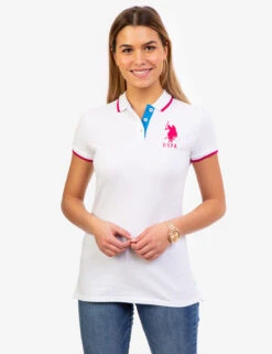 U.S. Polo Assn. SOLID TRIPLE CROWN POLO SHIRT -Modern Wear Shop 215399ZH OPWH 0629