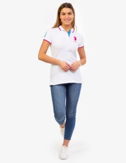 U.S. Polo Assn. SOLID TRIPLE CROWN POLO SHIRT -Modern Wear Shop 215399ZH OPWH 0637