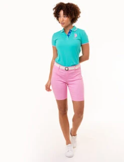 U.S. Polo Assn. TRIPLE CROWN SOLID POLO SHIRT -Modern Wear Shop 215399ZH PLGN 1234