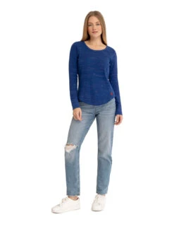 U.S. Polo Assn. LONG SLEEVE SPACE DYE THERMAL -Modern Wear Shop 21543583 SLBU 2787