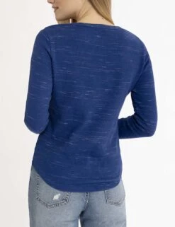 U.S. Polo Assn. LONG SLEEVE SPACE DYE THERMAL -Modern Wear Shop 21543583 SLBU 2805