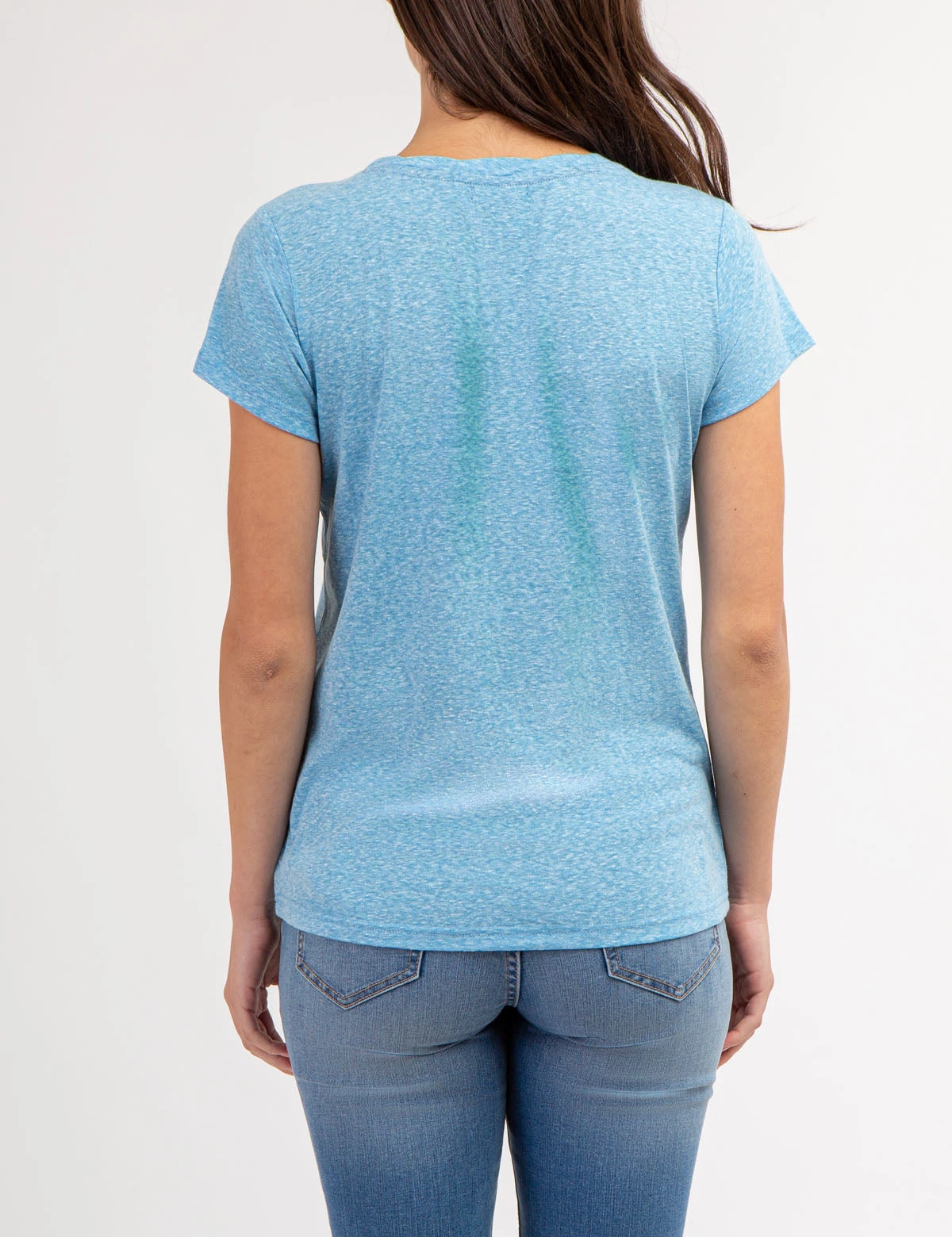 U.S. Polo Assn. TWIST NECK SNOW YARN T-SHIRT 7 U.S. Polo Assn. TWIST NECK SNOW YARN T-SHIRT - Image 5