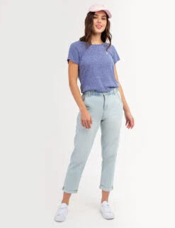 U.S. Polo Assn. TWIST NECK SNOW YARN T-SHIRT 22 U.S. Polo Assn. TWIST NECK SNOW YARN T-SHIRT -Modern Wear Shop 2155692F SLBU 67912