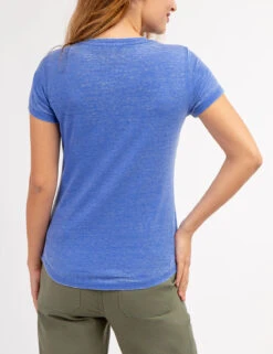 U.S. POLO ASSN. BURNOUT T-SHIRT -Modern Wear Shop 2155702T DZBL 69507