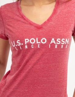 U.S. POLO ASSN. BURNOUT T-SHIRT -Modern Wear Shop 2155702T RYTR 69481