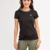 U.S. Polo Assn. RINGER NECK TRIM T-SHIRT 1 U.S. Polo Assn. RINGER NECK TRIM T-SHIRT -Modern Wear Shop 2155711H BLCK 67117