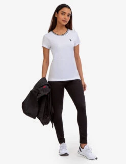 U.S. Polo Assn. RINGER NECK TRIM T-SHIRT -Modern Wear Shop 2155711H OPWH 48818