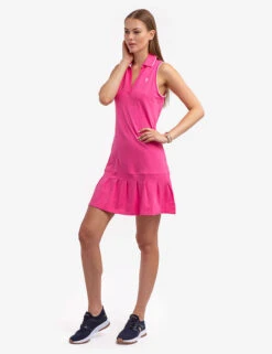 U.S. Polo Assn. SLEEVELESS SPLIT NECK TENNIS DRESS 14 U.S. Polo Assn. SLEEVELESS SPLIT NECK TENNIS DRESS -Modern Wear Shop 215586ZH PSNG 54819