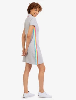 U.S. Polo Assn. SIDE STRIPE POLO DRESS