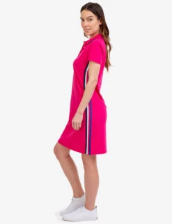 U.S. Polo Assn. SIDE STRIPE POLO DRESS -Modern Wear Shop 215588ZH PPEA 46400