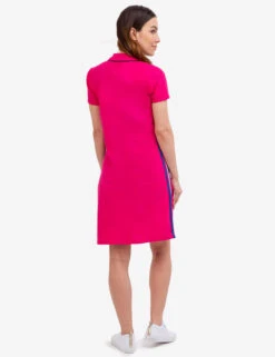 U.S. Polo Assn. SIDE STRIPE POLO DRESS -Modern Wear Shop 215588ZH PPEA 46402