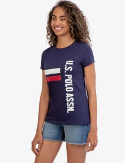 CREW NECK U.S. POLO ASSN. T-SHIRT -Modern Wear Shop 2156211D CLNV 48562