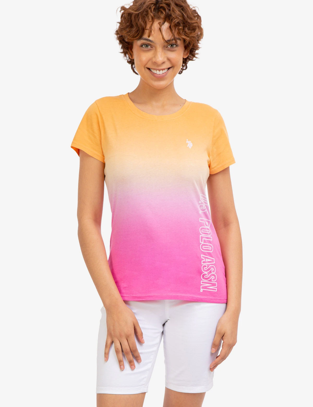 U.S. POLO ASSN. DIP DYE GRAPHIC T-SHIRT 3 U.S. POLO ASSN. DIP DYE GRAPHIC T-SHIRT