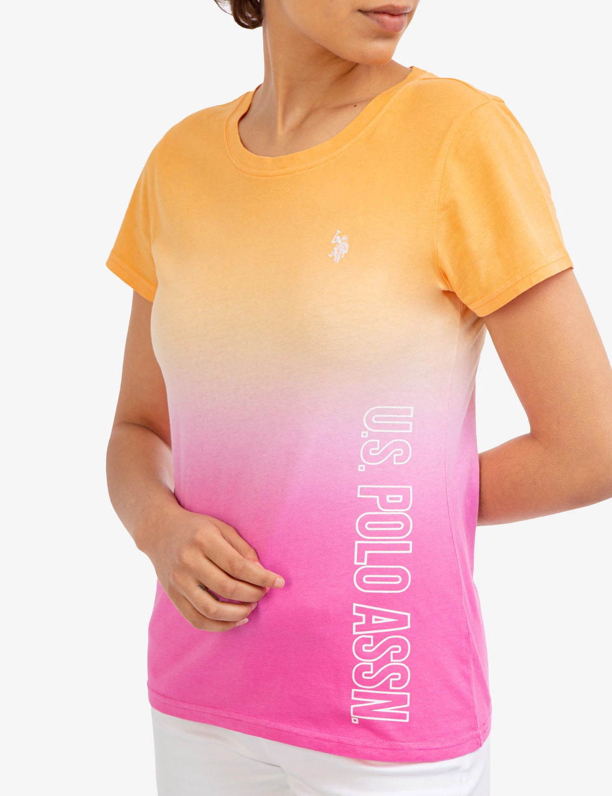 U.S. POLO ASSN. DIP DYE GRAPHIC T-SHIRT 4 U.S. POLO ASSN. DIP DYE GRAPHIC T-SHIRT - Image 2