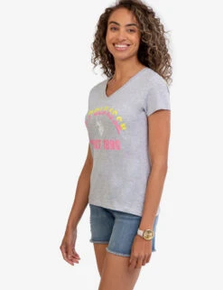 U.S. Polo Assn. ARCHED LOGO GRAPHIC T-SHIRT -Modern Wear Shop 2156281D LTGY 48366