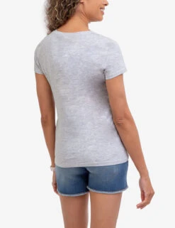 U.S. Polo Assn. ARCHED LOGO GRAPHIC T-SHIRT -Modern Wear Shop 2156281D LTGY 48368