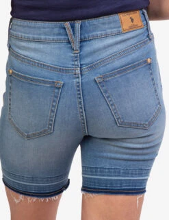 U.S. Polo Assn. DESTRUCTED BERMUDA SHORTS 13 U.S. Polo Assn. DESTRUCTED BERMUDA SHORTS -Modern Wear Shop 215640MW BLUE 43484