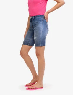 U.S. Polo Assn. HIGH RISE BERMUDA SHORTS -Modern Wear Shop 215641M9 BLUE 41843