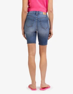 U.S. Polo Assn. HIGH RISE BERMUDA SHORTS -Modern Wear Shop 215641M9 BLUE 41847