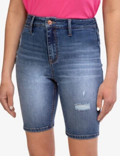 U.S. Polo Assn. HIGH RISE BERMUDA SHORTS -Modern Wear Shop 215641M9 BLUE 41850