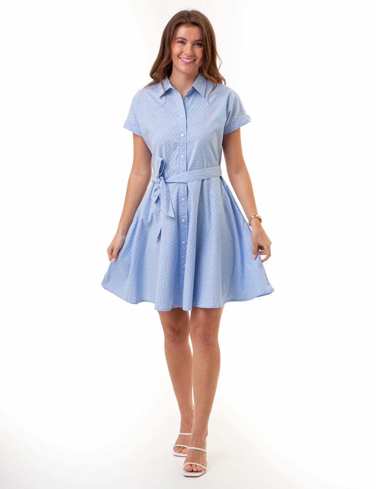 U.S. Polo Assn. DOLMAN SLEEVE PRINTED DRESS 6 U.S. Polo Assn. DOLMAN SLEEVE PRINTED DRESS - Image 4