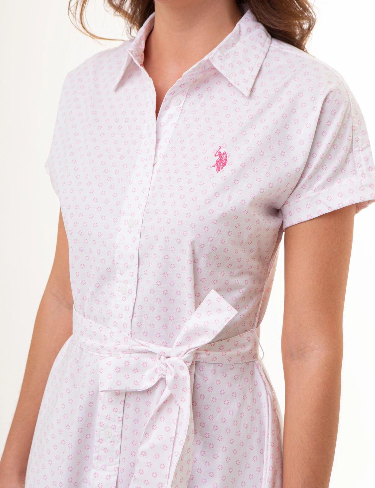 U.S. Polo Assn. DOLMAN SLEEVE PRINTED DRESS 4 U.S. Polo Assn. DOLMAN SLEEVE PRINTED DRESS - Image 2