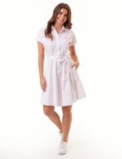 U.S. Polo Assn. DOLMAN SLEEVE PRINTED DRESS