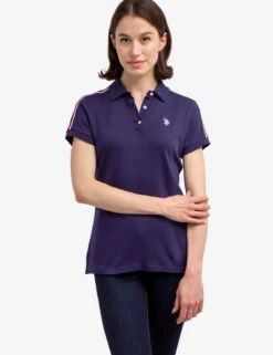 U.S. Polo Assn. MULTI SHOULDER STRIPE POLO SHIRT -Modern Wear Shop 21567298 EVBL 54789