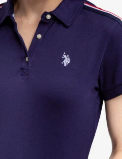 U.S. Polo Assn. MULTI SHOULDER STRIPE POLO SHIRT -Modern Wear Shop 21567298 EVBL 54794