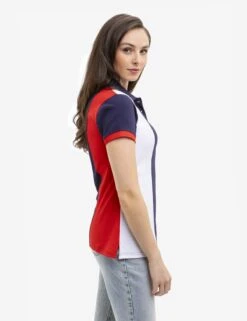 U.S. Polo Assn. PIECED STRIPE POLO SHIRT 9 U.S. Polo Assn. PIECED STRIPE POLO SHIRT -Modern Wear Shop 215676ZH EVBL 14469