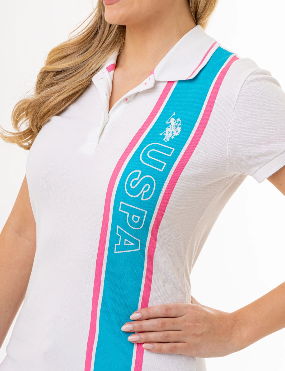 U.S. Polo Assn. USPA GRPAHIC STRIPE POLO SHIRT 4 U.S. Polo Assn. USPA GRPAHIC STRIPE POLO SHIRT - Image 2