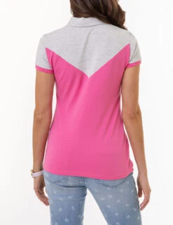 U.S. Polo Assn. OPEN PLACKET CHEVRON POLO SHIRT -Modern Wear Shop 215688ZH NEWP 1044