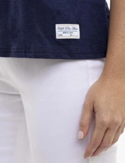 U.S. Polo Assn. EYELET YOKE FLUTTER SLEEVE TOP 13 U.S. Polo Assn. EYELET YOKE FLUTTER SLEEVE TOP -Modern Wear Shop 2157141H CLNV 14158